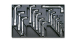 Single modules in hard thermoformed tray with tools