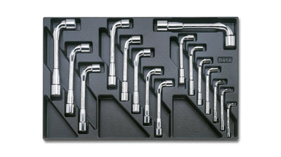 Single modules in hard thermoformed tray with tools