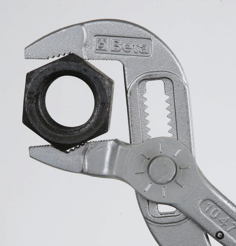 1047 180-SLIP JOINT PLIERS, BUTTON ADJU.