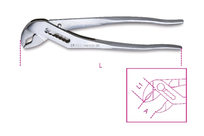 1048INOX 250-SLIP JOINT PLIERS