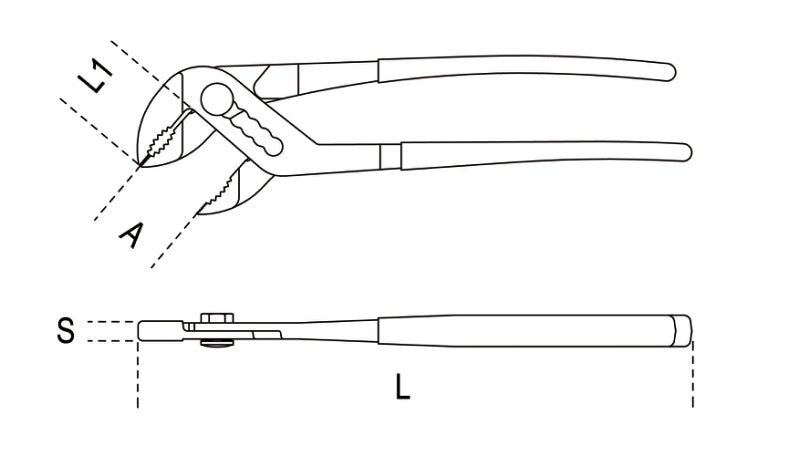 1048VN 175-SLIP JOINT PLIERS