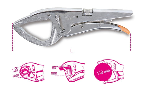 1051L-SELF-LOCKING PLIERS - LARGE