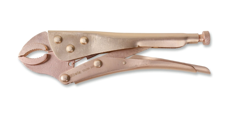 1052 140-SELF-LOCKING PLIERS CONCAVE JAW