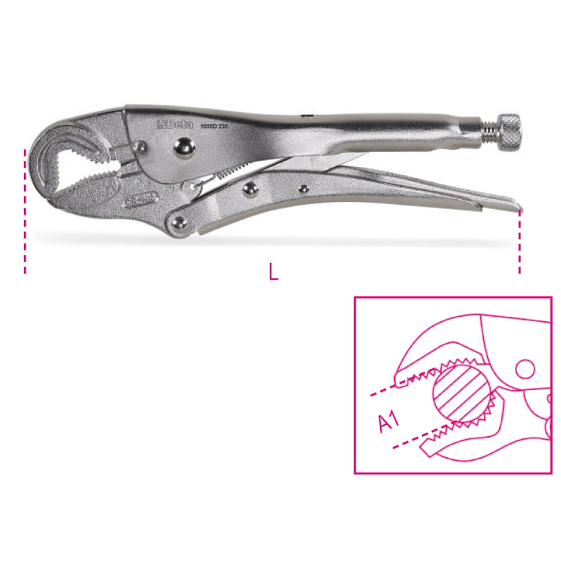 1055D 195-ADJUSTABLE SELF-LOCKING PLIERS