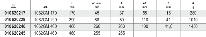 1062GM 290-PLIERS FLOATING C-SHAPED JAWS