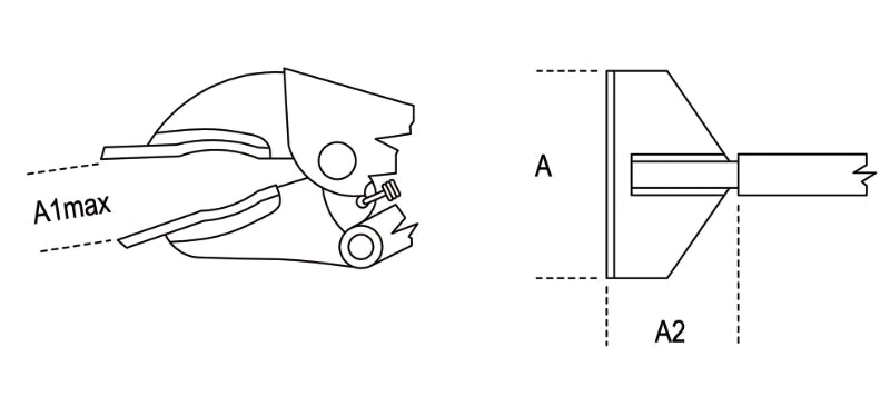 1063-SELF-LOCKING PLIERS FOR TINSMITHS