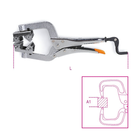 1067 380-ADJUSTABLE SELF-LOCKING PLIERS