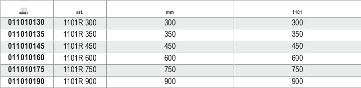 1101R 350-SPARE BLADES FOR ITEM 1101