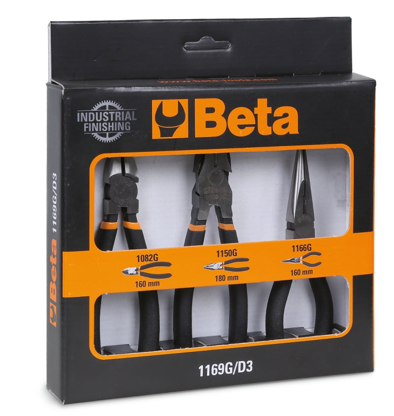 1169G/D3-SET OF PLIERS AND NIPPERS