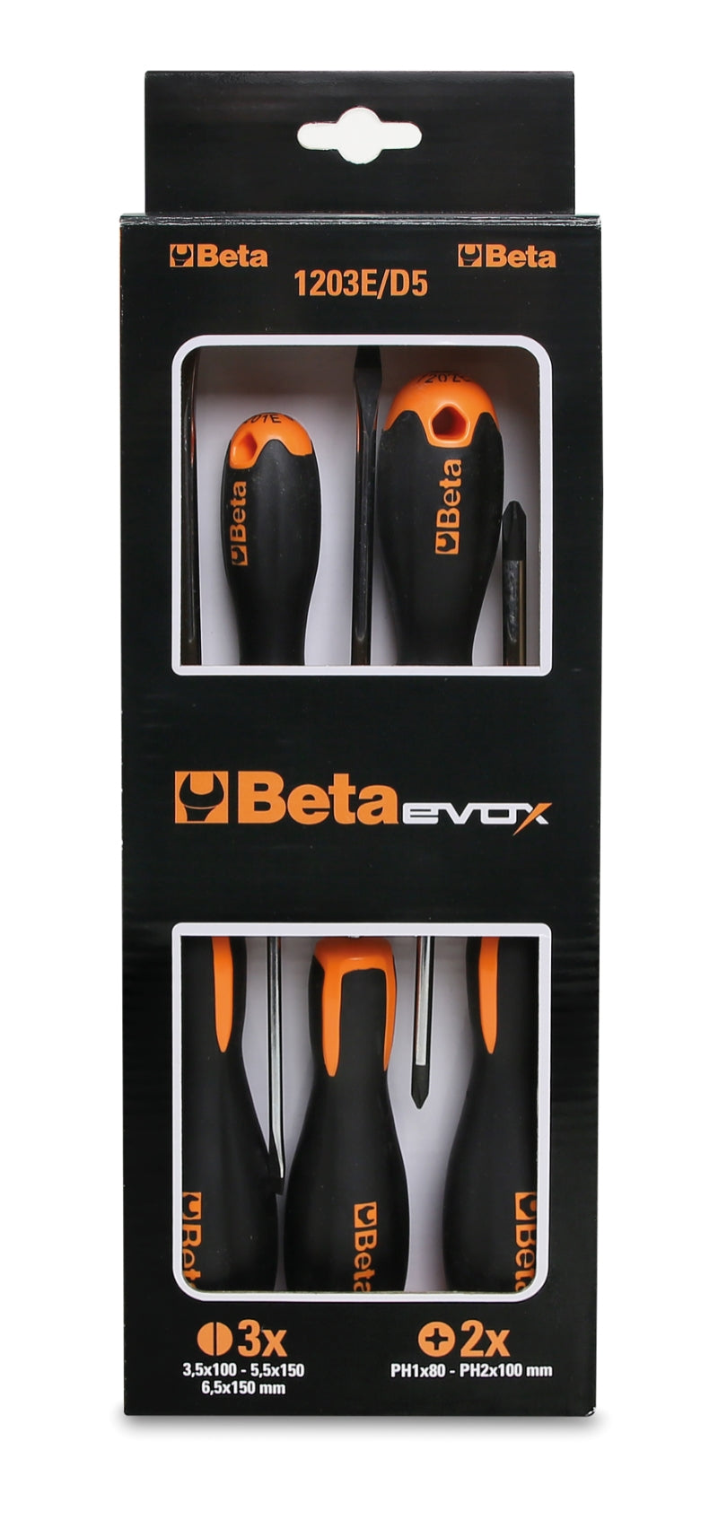 1203E/D10-SET OF 10 SCREWDRIVERS