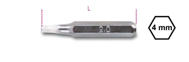 1256PE 1 - 5-BITS FOR HEXAGON HEAD SCREWS