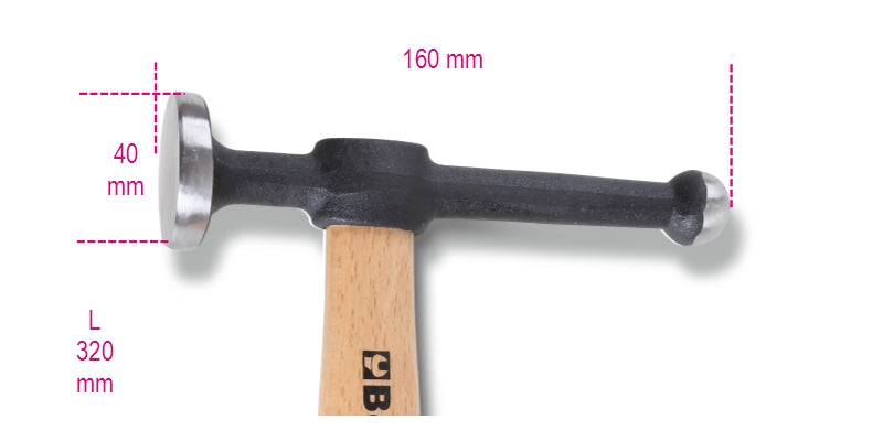 1351-HAMMER ROUND FLAT FACE - BALL PEIN