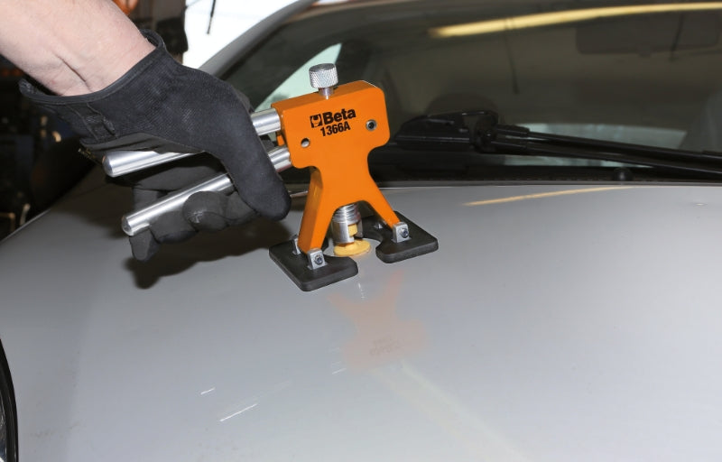 1366A-DENT PULLER + 19 PLASTIC GLUE TABS