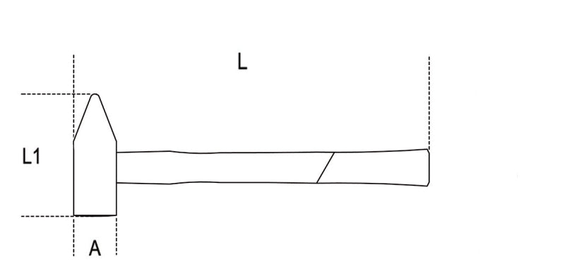 1370T 800-MECHANICS HAMMERS FIBRE
