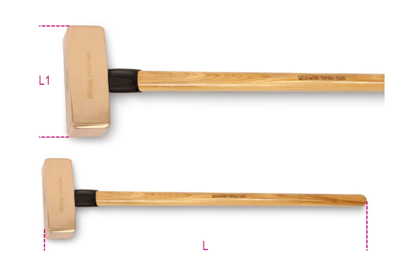 1381BA 5000-SPARK-PROOF SLEDGE HAMMER