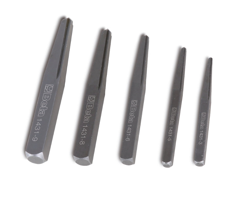 1431/C5-TAPERED EXTRACTORS SCREWS-STUDS