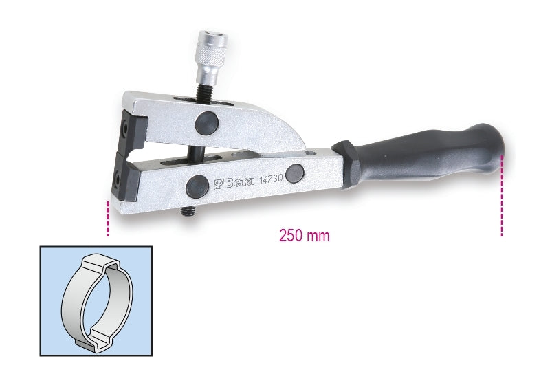 1473Q-OETIKER® COLLAR PLIERS WITH DRIVE