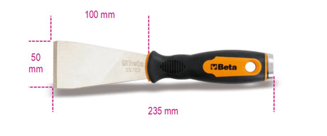 1479RB/3-FLAT PUTTY KNIFE SCRAPER