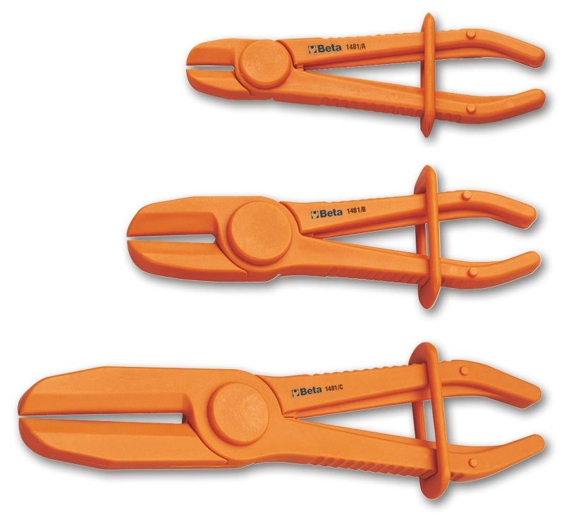 1481PL/S3-SET OF 3 PLASTIC HOSE PLIERS