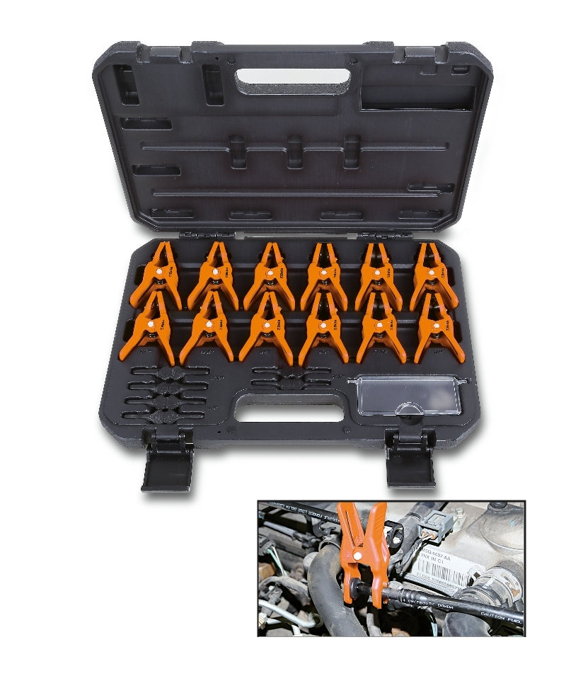 1481/C12-12 PLASTIC HOSE PLIERS IN CASE