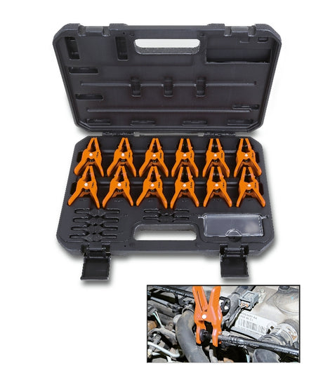 1481/C12-12 PLASTIC HOSE PLIERS IN CASE