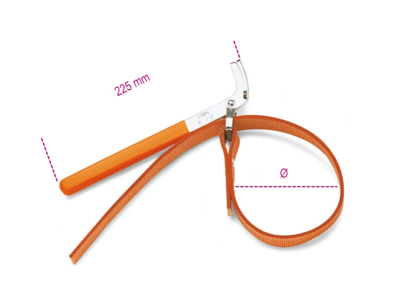 1490/2-STRAP WRENCHES FOR OIL FILTERS