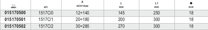 1517/200-THREE-LEG SELF-LOCKING PULLERS