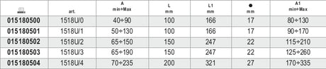 1518U/3-THREE-LEG UNIVERSAL PULLERS