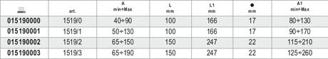 1519/0-THREE-LEG UNIVERSAL PULLERS