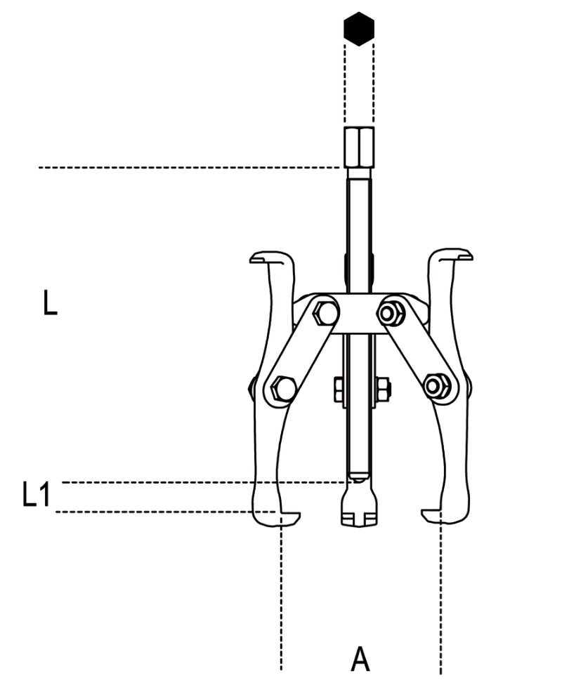 1521/1-PULLERS + THREE REVERSIBLE LEGS