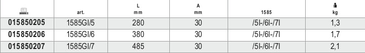 1585GI/5-LEGS FOR HYDRAULIC PULLER