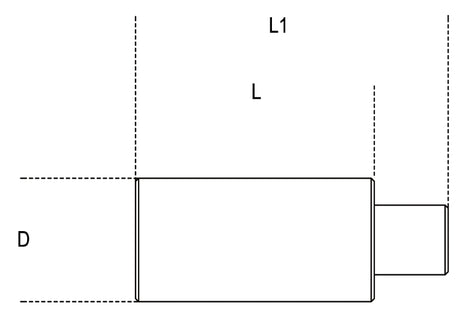1589PI/100-EXTENSION SOCKETS HYDR.SCREW