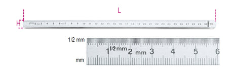 1682 500-FLEXIBLE GRADUATED RULES