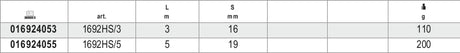 1692/2-MEASURING TAPES 2MT
