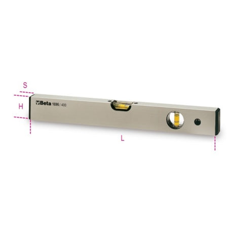 1696D 400-SPIRIT LEVELS DIE-CAST ALUMIN.