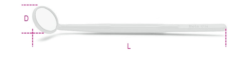 1714-INSPECTION MIRROR MADE FROM PLASTIC