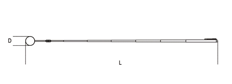 1715-TELESCOPIC JOINT INSPECTION MIRROR