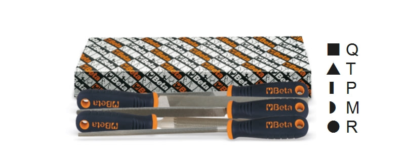 1719BMX6/S5-SET OF 5 SMOOTH FILES