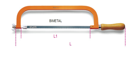 1727-HACKSAW FRAME HEAVY SERIES
