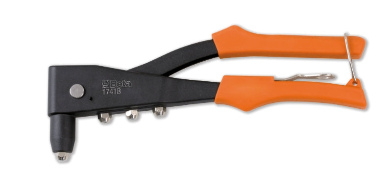 1741B-RIVETING PLIERS WITH 4 NOZZLES