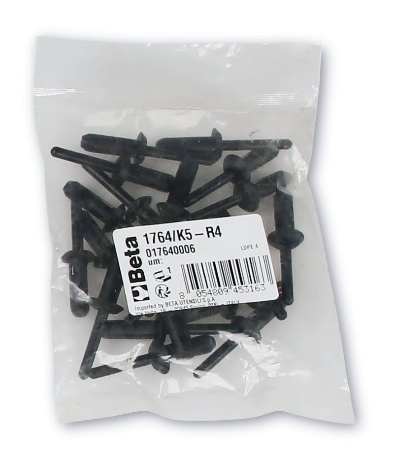 1764/K5-R2-PACK OF 20 PLASTIC RIVETS