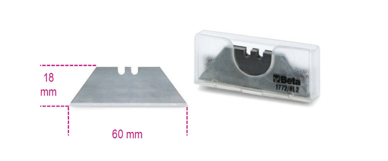 1772RL/2-10 LONG TRAPEZOIDAL BLADES