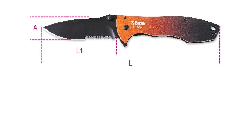 1778AX-FOLDAWAY KNIFE