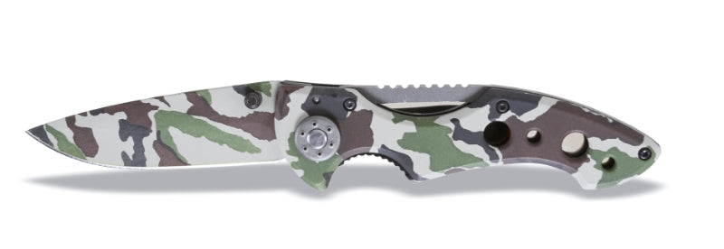 1778CM-CAMOUFLAGE FOLDAWAY KNIFE