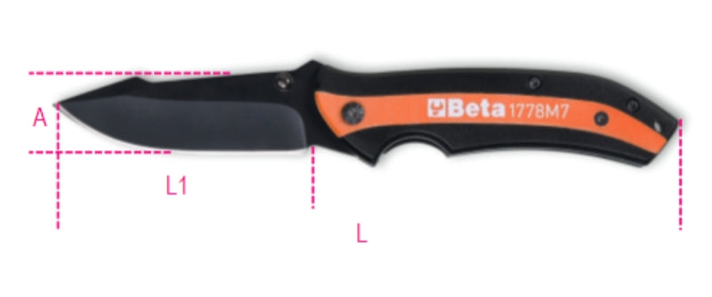 1778M7-FOLDAWAY KNIFE - MINI BLADE