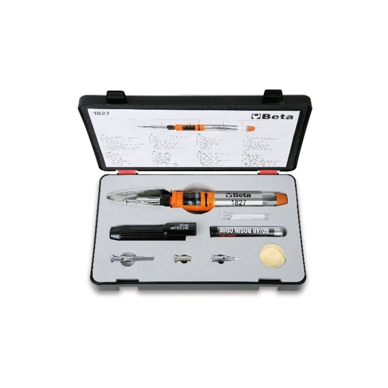 1827/K-GAS SOLDERING IRON + 7 ACCESSOR.