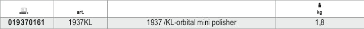 1937KL-MINI POLISHER