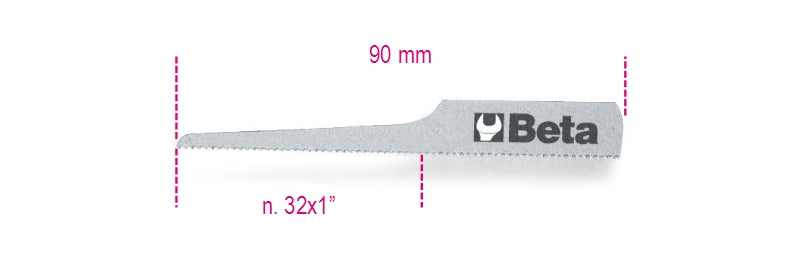 1942LR-BIMETAL BLADES FOR AIR SAW 1942