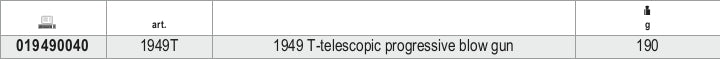 1949T-TELESCOPIC PROGRESSIVE BLOW GUN