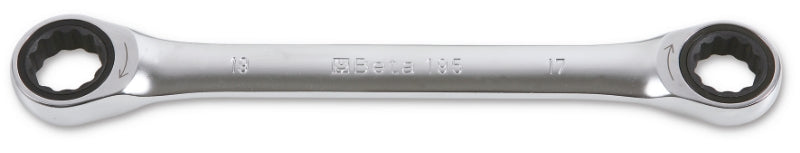 195 8X10-RATCHETING FLAT BI-HEX RING WR.